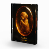 Golden Retriever Memorial Photo Block フォトブロック (右)