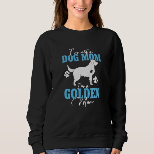 Golden Retriever Mom Dog  for Women Mother's Day スウェットシャツ (正面)