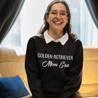 Golden Retriever Mom Era Dog Mom Trendy Typography スウェットシャツ