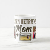 Golden Retriever Mom Personalized Mug - Custom コーヒーマグカップ (中央)