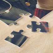 Golden Retriever Paramedic Dog Lover Gift ジグソーパズル (側面)