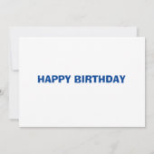 Golden retriever Party 案内状 (裏面)