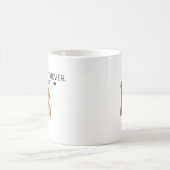 Golden Retriever Pure Heart ♥ Dog Lover Coffee コーヒーマグカップ (中央)