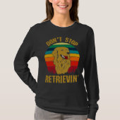 Golden Retriever Retrievin Tシャツ (正面)