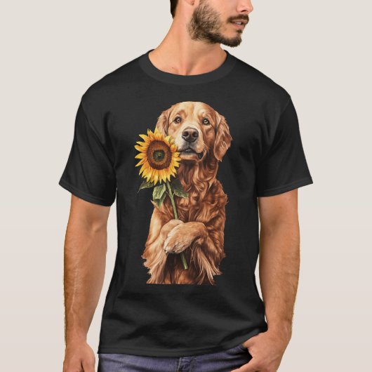 Golden Retriever Tシャツ (正面)