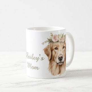 Golden Retriever Watercolor Mug  コーヒーマグカップ