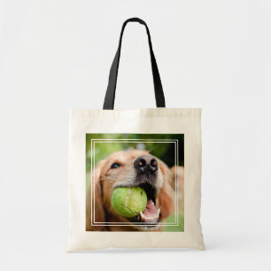 Golden Retriever With Tennis Ball トートバッグ