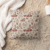 Golden Retriever Xmas Letter A Home Decor クッション (ブランケット)