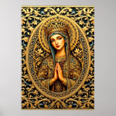 Golden Reverence Virgin Mary ポスター (正面)