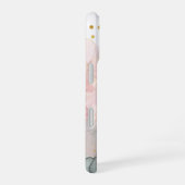 Golden Reverie – Abstract Watercolor & Gold Phone  iPhone 16ケース (右側面)