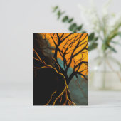 Golden Roots and Twilight Tree ポストカード (スタンド正面)