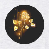 Golden rose ( gold rose ) ラベル (デザイン1)