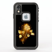 Golden rose ( gold rose ) LifeProof iPhoneケース (裏面)