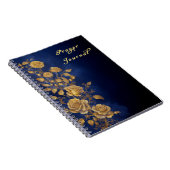 Golden Roses Prayer Journal ノートブック (右側)
