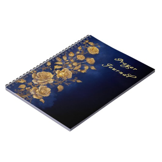 Golden Roses Prayer Journal ノートブック (左側)