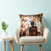 Golden Rule (Do unto orthers) by Norman Rockwell クッション (椅子)