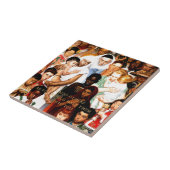 Golden Rule (Do unto orthers) by Norman Rockwell タイル (側面)