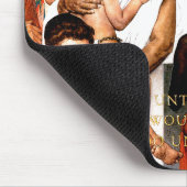 Golden Rule (Do unto orthers) by Norman Rockwell マウスパッド (コーナー)