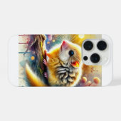 Golden Rumped Elephant Shrew 100724AREF101 - Water iPhoneケース (裏面横)