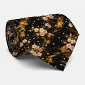 Golden Sakura Necktie ネクタイ (ロール)