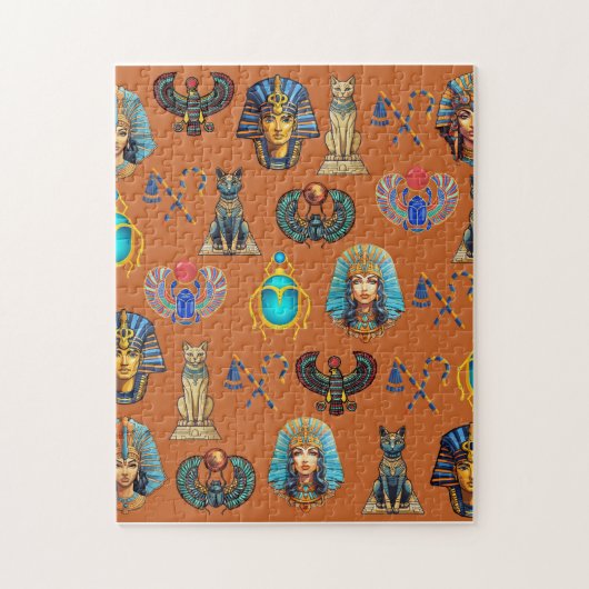 Golden Sands Revival: Authentic Egyptian Antiquity ジグソーパズル (縦)