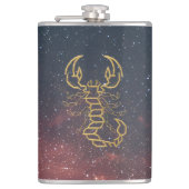 Golden Scorpio Flask フラスク (正面)