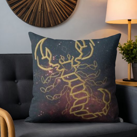 Golden Scorpio Magnet クッション