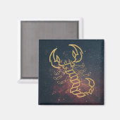 Golden Scorpio Magnet マグネット (正面/裏面)