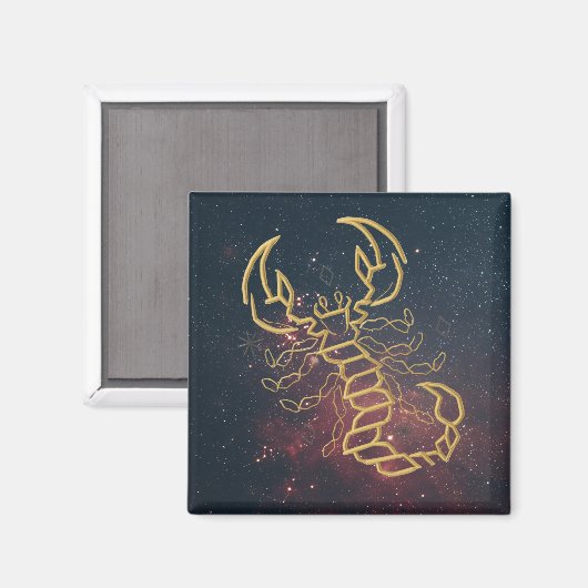 Golden Scorpio Magnet マグネット (正面/裏面)
