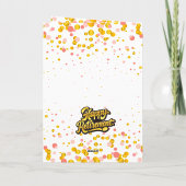 Golden Script Retirement Greeting カード