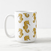GOLDEN SEAHORSES MUG コーヒーマグカップ (左)