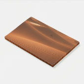 Golden Serenity – Desert Landscape at Sunset ポストイット (アングル)