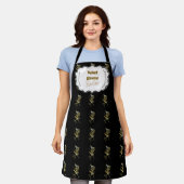 Golden Shears Luxury Stylist Business エプロン (着用した状態)