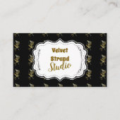 Golden Shears Luxury Stylist Business 名刺 (正面)