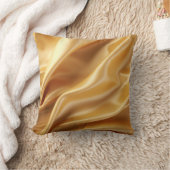 Golden Silk Elegance Pillow クッション (ブランケット)