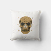Golden Skull クッション (正面)