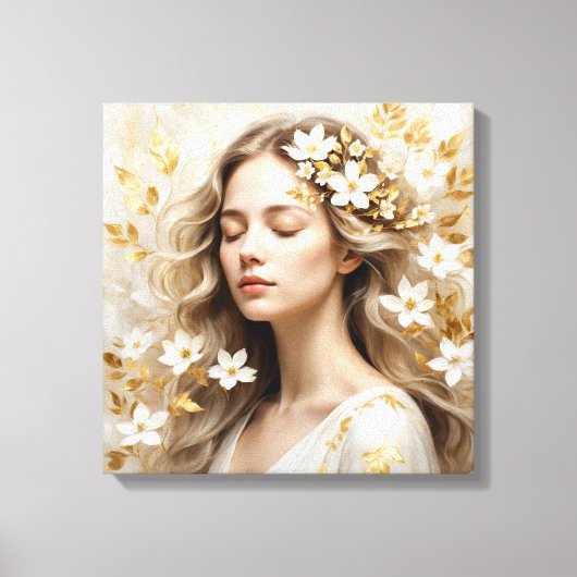 Golden Slumber キャンバスプリント (正面)