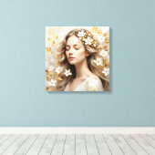 Golden Slumber キャンバスプリント (インサイチュ (ウッドフロア))