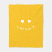 "Golden Slumbers" フリースブランケット (正面)