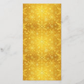 Golden Snow サンキューカード (裏面)