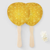 Golden Snow ハンドファン (正面&裏面)