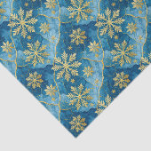 Golden Snowflake Frozen Abstract 薄葉紙 (詳細)