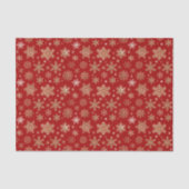 Golden Snowflakes Christmas 薄葉紙 (正面)