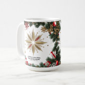 Golden Star Joyful Merry Mind Classic Mug 15 oz  コーヒーマグカップ (正面左)