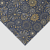 Golden Starburst Fireworks Pattern 薄葉紙 (詳細)