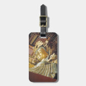 Golden Statu日本の簡単IDパーソナル ラゲッジタグ (正面縦)