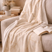 Golden Stone Veins Sherpa Blanket シェルパブランケット