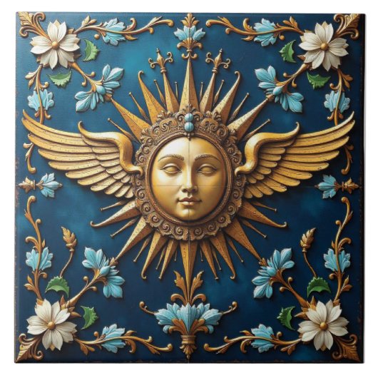 Golden Sun God タイル (正面)