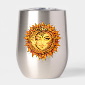 Golden Sun Moon Boho Goddess | Celestial Mandala (正面)