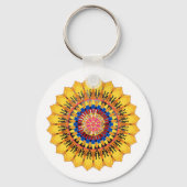 Golden sunburst  キーホルダー (裏面)
